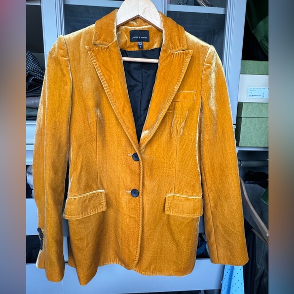Judith and Charles velvet blazer - Picture 1 of 7